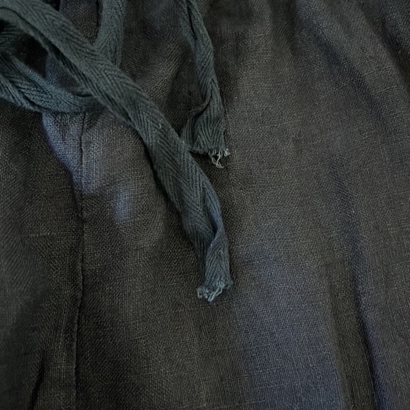 Vic bee Linen Navy Pant Size M - Picture 14 of 14